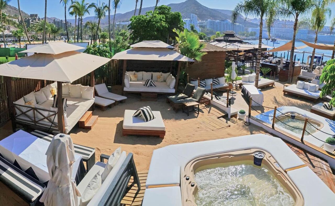 Apartamento Ocean View Sunset Terrace - Near Anfi Del Mar Los Caideros Exterior foto