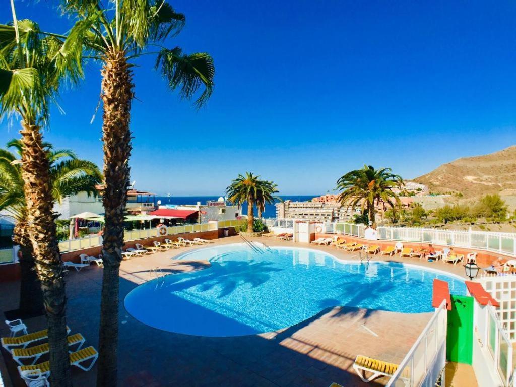 Apartamento Ocean View Sunset Terrace - Near Anfi Del Mar Los Caideros Exterior foto