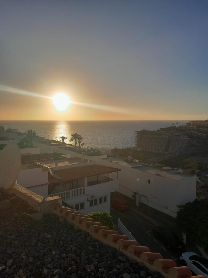 Apartamento Ocean View Sunset Terrace - Near Anfi Del Mar Los Caideros Exterior foto