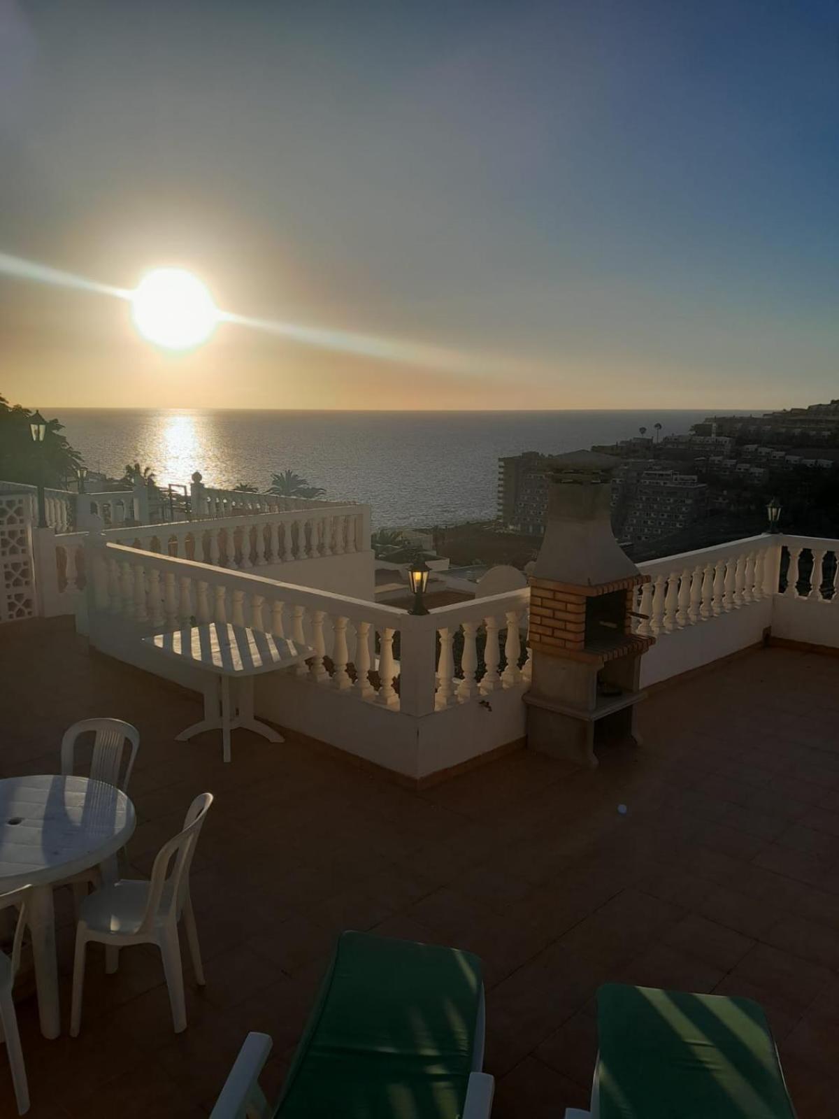 Apartamento Ocean View Sunset Terrace - Near Anfi Del Mar Los Caideros Exterior foto